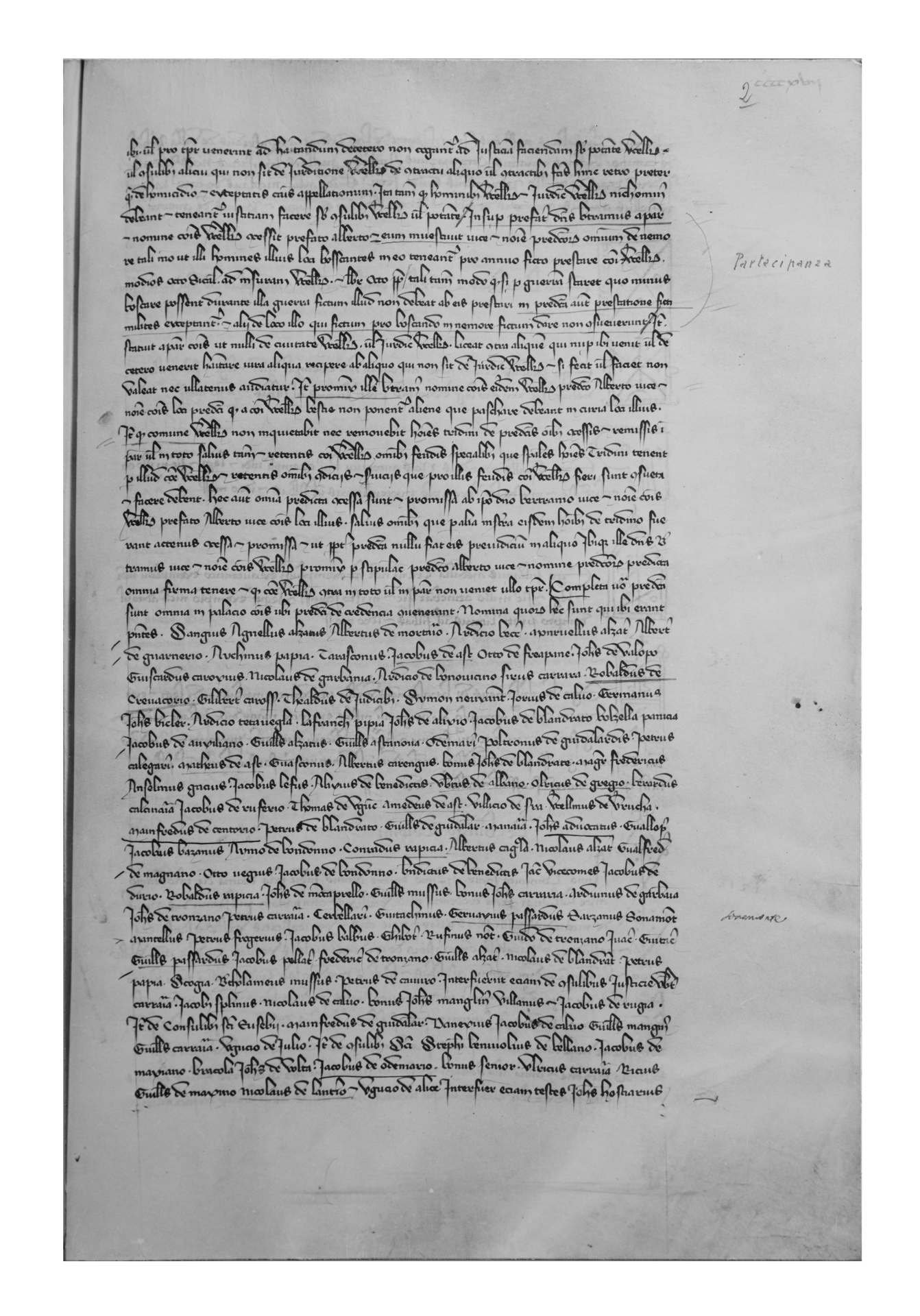 43. Attestato 19 Aprile 1212