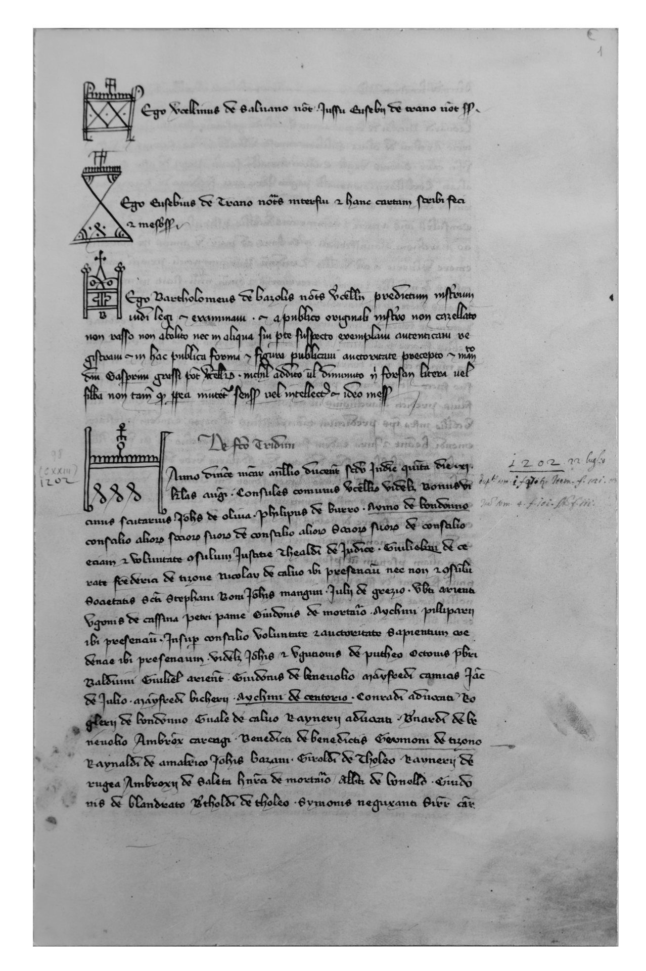 52. Atto 22/23 luglio 1202 – Bonifacio I