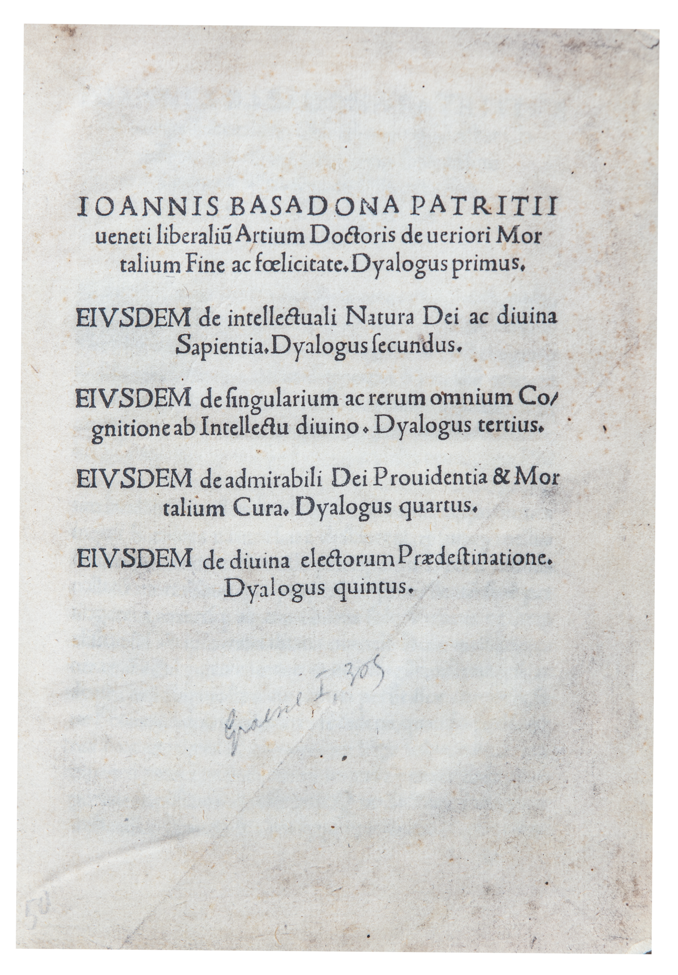 70. Giovanni Basadonna – Dialoghi